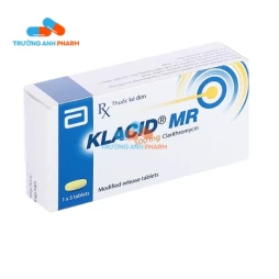 Thuốc Klacid Mr 500Mg -   Hộp 1 vỉ x 5 viên